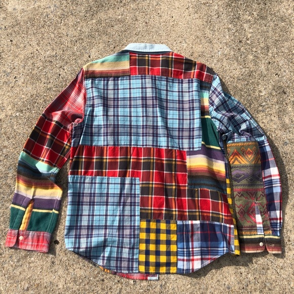 Ralph Lauren DENIM & SUPPLY Camo Patchwork (SZ L) - Picture 7 of 7